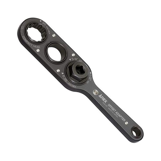 兼古製作所 ANEX オフセットアダプター 対辺30mm AOA-30【送料無料】