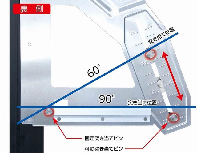 シンワ測定 丸ノコガイド定規エルアングルPlusシフト1m寸勾配切断機能付 79054【送料無料】_3