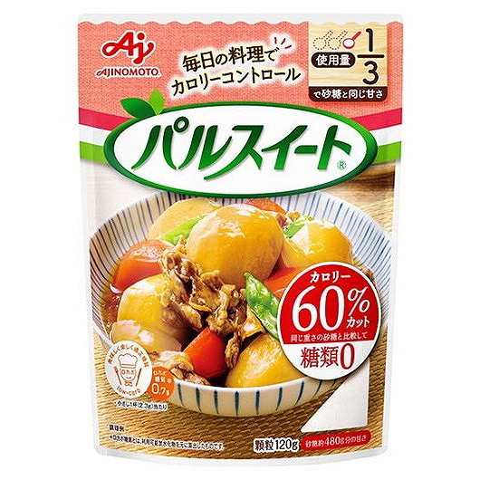 【まとめ買い】 味の素 パルスイート 袋 120g x10個セット 食品 業務用 大量 まとめ セット セット売り(代引不可)【送料無料】の通販は 7,610円