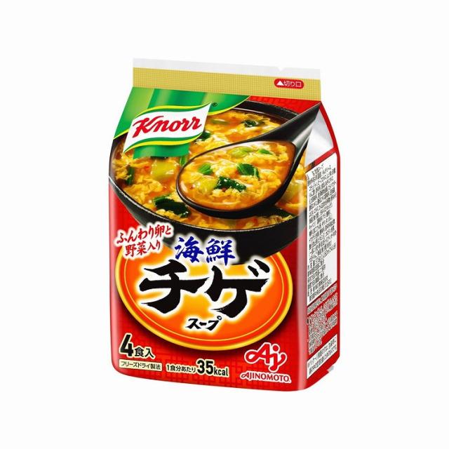 まとめ買い クノール 海鮮チゲスープ 4食 X10個セット 食品 業務用 大量 まとめ セット セット売り 代引不可 送料無料 の通販はau Pay マーケット リコメン堂