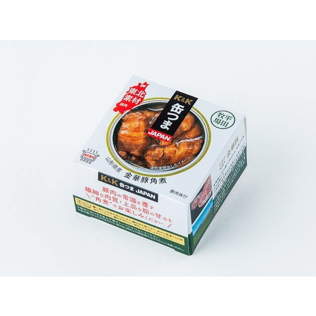 【6個セット】 K&K 缶つま JAPAN 金華豚角煮 150g x6 まとめ買い まとめ売り お徳用 大容量 セット販売(代引不可)【送料無料】