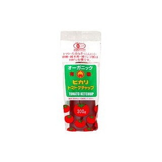 【20個セット】 ヒカリ 有機 トマトケチャップ 300g x20 まとめ買い まとめ売り お徳用 大容量 セット販売(代引不可)【送料無料】の通販は 8,930円