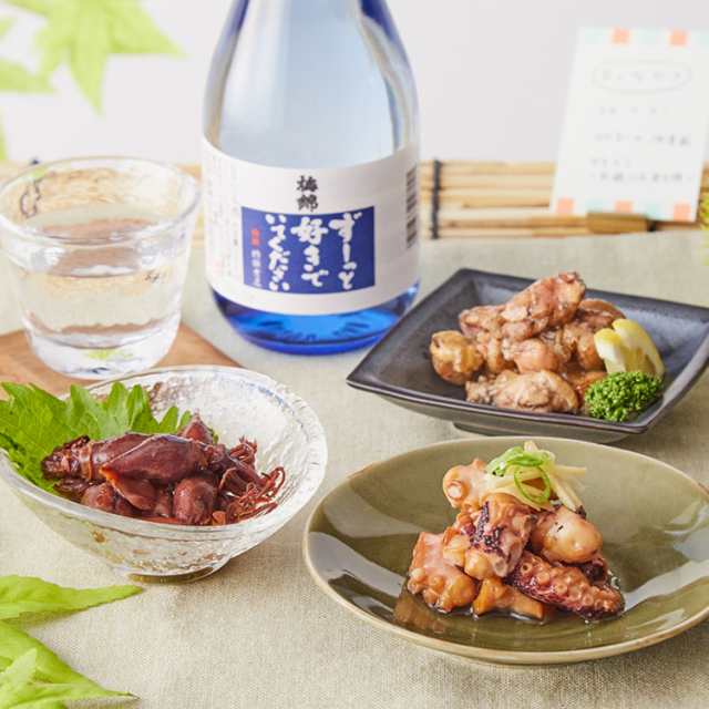 PAY　ギフト　日本酒に合う贅沢缶つま3缶と日本酒300mlセット　ラッピング　KK　au　リコメン堂　プレゼント【送料無料】の通販はau　マーケット－通販サイト　PAY　父の日　お酒　ほろ酔い　おつまみセット　マーケット