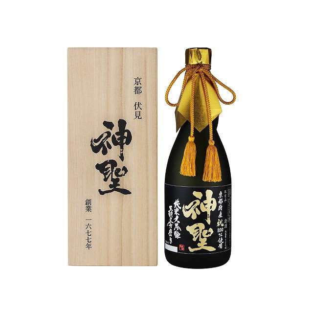 山本本家 神聖 純米大吟醸 三割五分 「祝」 720ml 日本酒 清酒 酒 Sake 京都 伏見(代引不可)【送料無料】