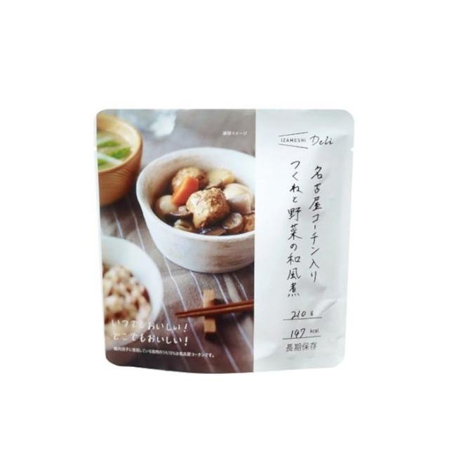 【6個セット】 杉田エース イザメシ 名古屋コーチン入りつくねと野菜の和風煮 210g x6 まとめ売り セット販売 お徳用 おまとめ品(代引不可)【送料無料】 その他非常食