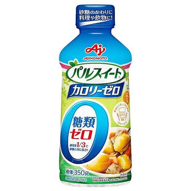 【6個セット】 味の素 パルスィート カロリーゼロ 液体 350g x6 まとめ売り セット販売 お徳用 おまとめ品(代引不可)【送料無料】の通販は
