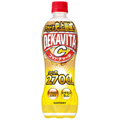 【24個セット】 サントリー デカビタC ダブルチャージ ペット 500ml x24(代引不可)【送料無料】の通販は 4,614円