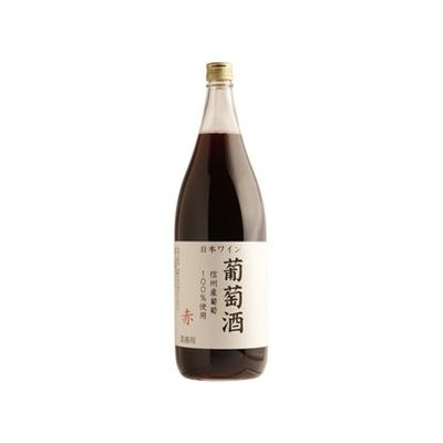 アルプス 信州葡萄酒 赤 1.8L(代引不可)【送料無料】の通販は 16,590円