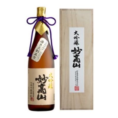 大吟醸 妙高山 三割五分1800ml 妙高山 大吟醸 三割五分(桐箱入) 1.8L x1(代引