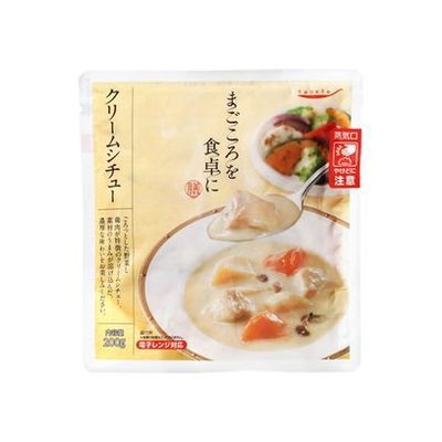 【30個セット】 tabeteまごころを食卓に 膳 クリームシチュー 200g x30(代引不可)【送料無料】