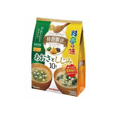 【12個セット】 マルコメ お徳用 顆粒あおさとしじみ 6.5x10 x12(代引不可)【送料無料】