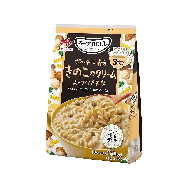 【単品10個セット】 味の素 クノールスープDELI きのこクリームスープパスタ 90.3gx10 まとめ買い まとめ売り お徳用 大容量 セット販売(代引不可)【送料無料】 4,242円