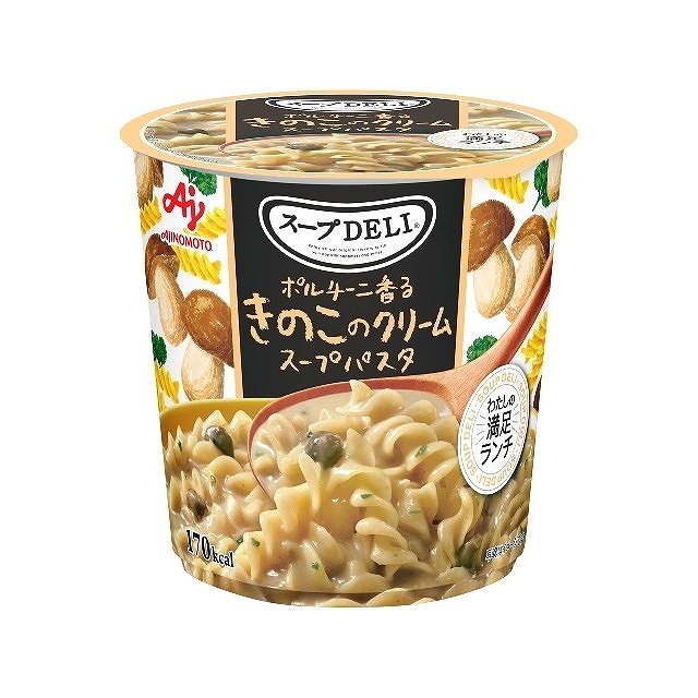 【単品6個セット】 味の素 クノールスープDELI きのこクリームスープパスタ 42.3gx6 まとめ買い まとめ売り お徳用 大容量 セット販売(代引不可)