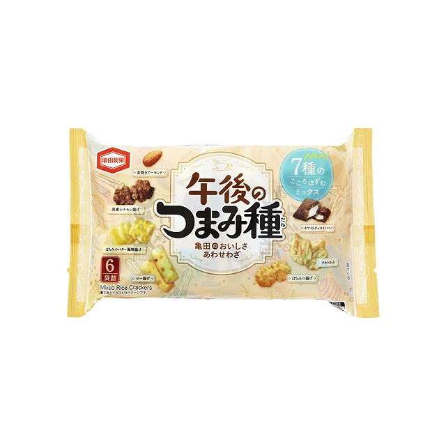 【単品12個セット】 亀田製菓 午後のつまみ種 95gx12 まとめ買い まとめ売り お徳用 大容量 セット販売(代引不可)【送料無料】の通販は