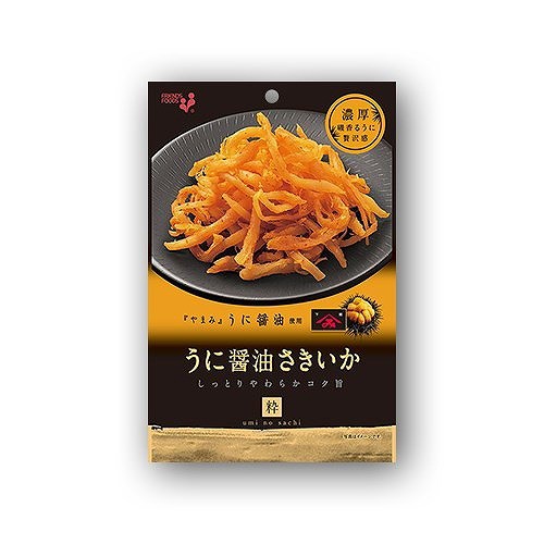 【単品10個セット】 井上食品 うみのさち粋 うに醤油さきいか 40gx10 まとめ買い まとめ売り お徳用 大容量 セット販売(代引不可)【送料無料】の通販は