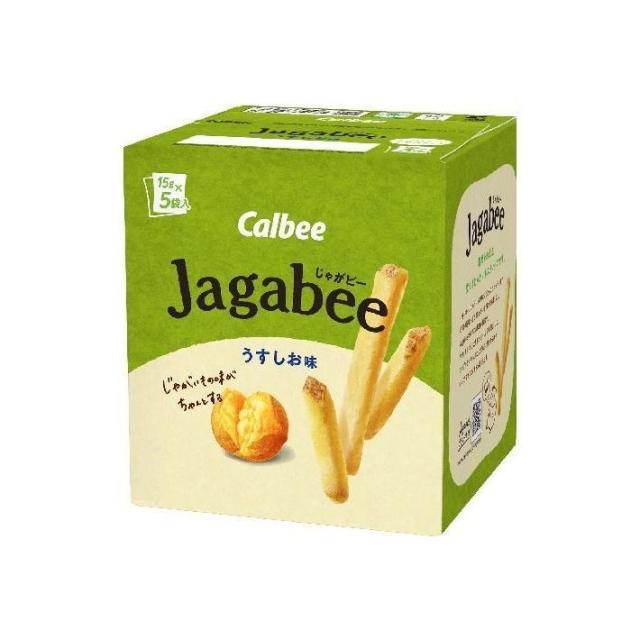 【単品12個セット】 カルビー Jagabee うすしお味 75g(代引不可)【送料無料】