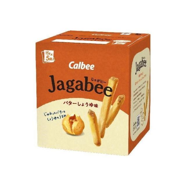 【単品12個セット】 カルビー Jagabeeバターしょうゆ味 75g(代引不可)【送料無料】