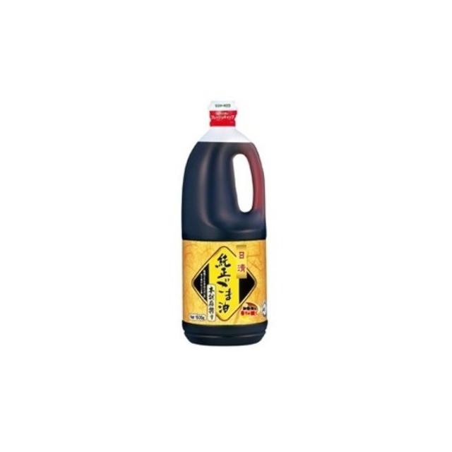 【単品10個セット】 日清オイリオ 純正ごま油本胡麻搾り ポリ 1500g(代引不可)【送料無料】