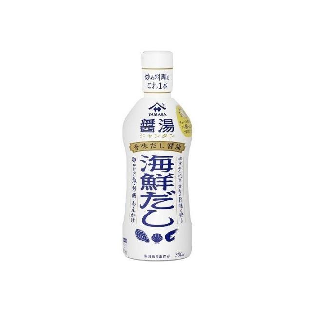 【単品12個仕かける】 ヤマサ 香味だし醤油 醤湯海鮮だし鮮度B 300ml(代引不可)【貨物輸送無料】