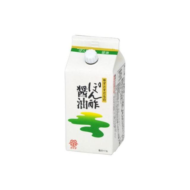 【単品10個セット】 鎌田醤油 ぽん酢醤油 200ml(代引不可)【送料無料】