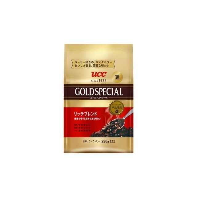 【単品12個セット】 UCC ゴールドスペシャル 炒り豆 リッチブレンド SAP 230g(代引不可)【送料無料】