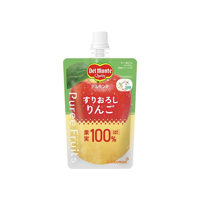【単品30個セット】 デルモンテ ピュレフルーツ すりおろしりんご紙 110g(代引不可)【送料無料】