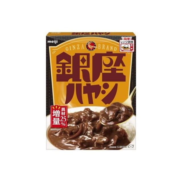 【単品30個セット】 明治 銀座ハヤシ 180g(代引不可)【送料無料】