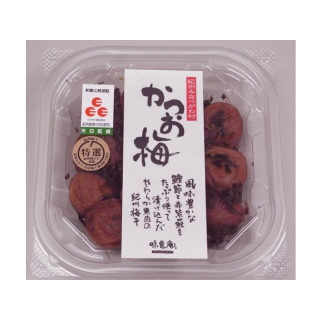 【単品12個セット】 マルヤマ食品 うす塩味紀州かつお梅 角カップ 180gx(代引不可)【送料無料】