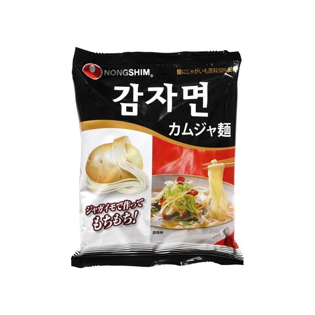 【単品40個セット】 農心ジャパン カムジャ麺 袋 100g(代引不可)【送料無料】