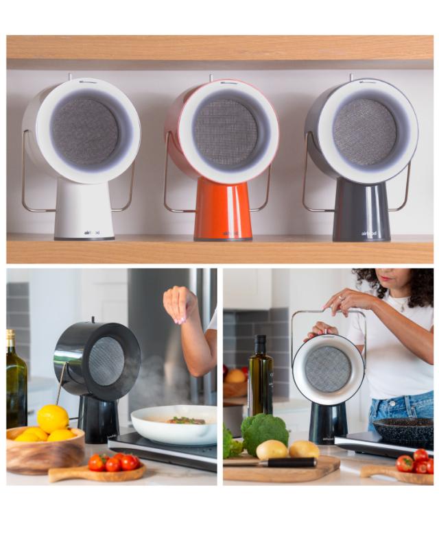 Air hood エアフード　卓上換気扇 Airhood エアフード 卓上換気扇 煙 油 臭い 吸い取る エアフード