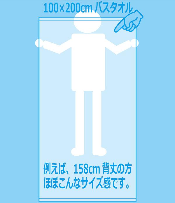業務用レピア織超大判バスタオル 2000匁 100×200cm レピアダークブルー【12枚セット】（代引不可）_5