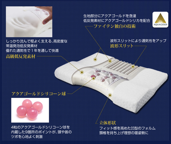 ファイテン（PHITEN） 星のやすらぎ 療法士指圧ピロー スタンダード100