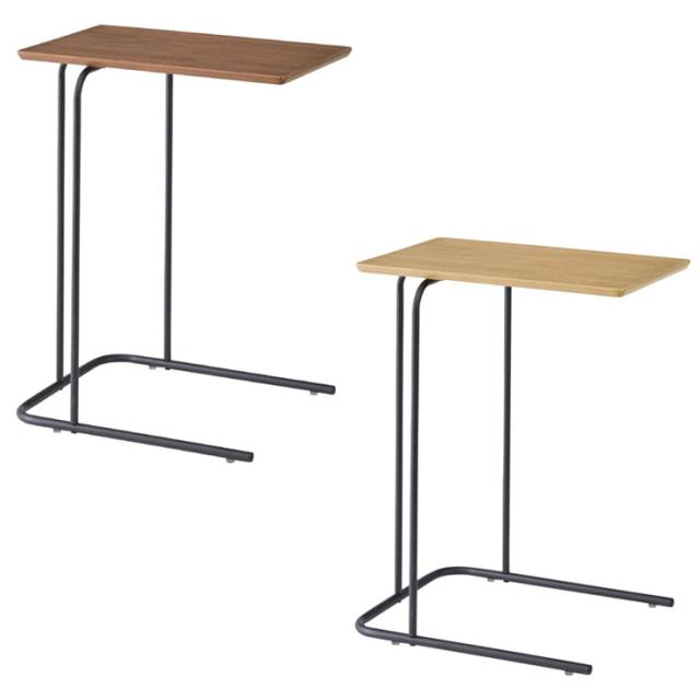 サイドテーブル 幅35cm コの字型 ミッドセンチュリー ミニテーブル おしゃれ ナイトテーブル モダン シンプル ナチュラル(代引不可)【送料無料】の通販は