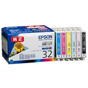 EPSON（エプソン） IJカートリッジ IC6CL32 6色（代引不可）