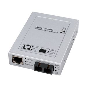 サンワサプライ 光メディアコンバータ LAN-EC202C（代引不可）