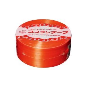 （まとめ買い）CIサンプラス スズランテープ 24203106 470m 橙 【×10セット】（代引不可）の通販は 5,989円