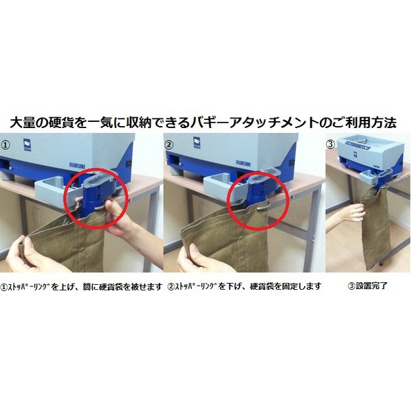 バリューコインカウンターVCCS-2000専用オプション 90度ターンバギーアタッチメントBA-002（代引不可）_2