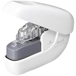 （まとめ買い）プラス ペーパークリンチ SL-106NB WH 白 【×10セット】（代引不可）の通販は 8,162円