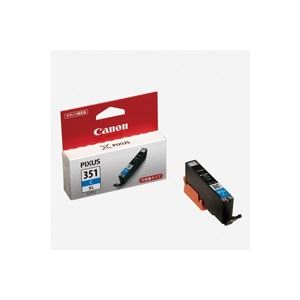 （まとめ買い）キャノン Canon インクカートリッジ BCI-351XLC 【×4セット】（代引不可）
