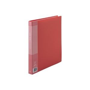 （まとめ買い）ジョインテックス クリアーブック40P A4S赤1冊 D048J-RD 【×10セット】（代引不可）の通販は