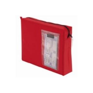 （まとめ買い）クルーズ メールバック MB-500RE A4 マチ付 レッド 【×2セット】（代引不可）