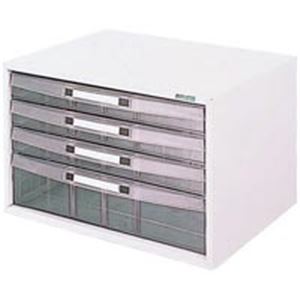 ナカバヤシ アバンテケース AL-W4W A4 浅型3段・深型1段（代引不可）