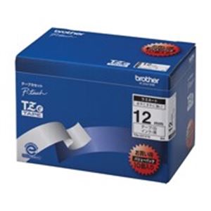 ブラザー工業(BROTHER) 文字テープ TZe-231V10白に黒文字 12mm10個（代引不可）