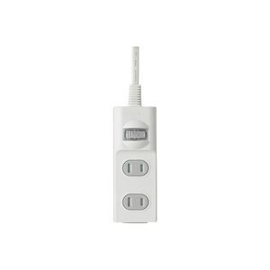 （まとめ買い）朝日電器 ELPA 扉付きタップ3個口3m WBS-T3030B（W） 【×5セット】（代引不可）の通販は
