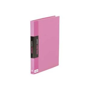 （まとめ買い）キングジム クリアファイル 40P 132CW A4S ピンク 【×10セット】（代引不可）
