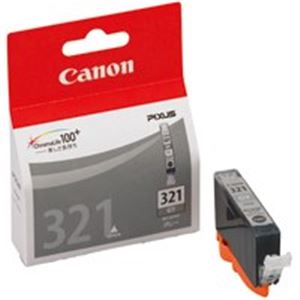 （まとめ買い）キャノン Canon インクカートリッジ BCI-321GY グレー 【×5セット】（代引不可）
