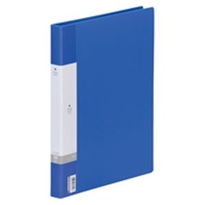 （まとめ買い）LIHITLAB 名刺帳 G8801-8 300名 A4 30穴 青 【×3セット】（代引不可） 4,752円