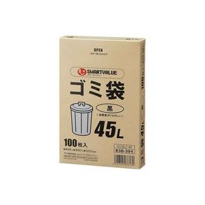 （まとめ買い）ジョインテックス ゴミ袋LDD黒45L 100枚 N138J-45 【×5セット】（代引不可）
