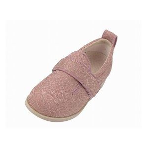 介護靴 施設・院内用 ダブルマジック２雅 5E(ワイドサイズ) 7020 片足 徳武産業 あゆみシリーズ ／M (22.0〜22.5cm) ピンク 左足（代引不可） 5,215円