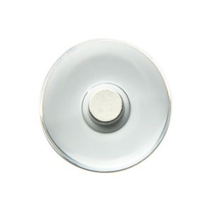 （まとめ買い）ソニック プッシュマグネットMG-793-T透明Φ30mm 5個 【×20セット】（代引不可）